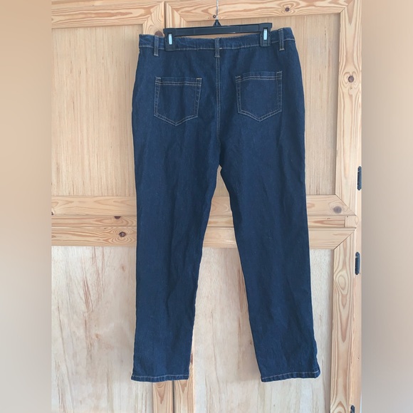 DG2 by Diane Gilman blue denim jeans size 14 - Picture 2 of 3